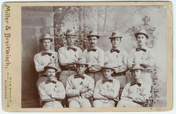 1891 Miller & Breitwisch St Louis Team Photo